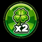 2X Luck [FOREVER] official Roblox gamepass icon